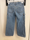 Old Navy Wide Legged Cargo Jeans, 8