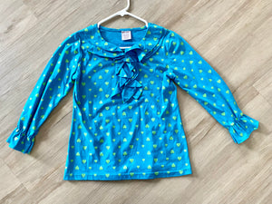 Heart Print Long Sleeve, 14/16