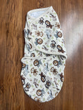 Swaddle Me Monkey Swaddle, SM/MED (7-14lbs) 0-3M