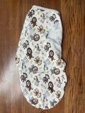 Swaddle Me Monkey Swaddle, SM/MED (7-14lbs) 0-3M
