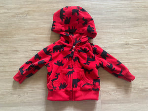 Carter's Woodland Animal Fleece Sweatshirt, NB