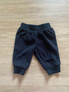 Carter's Black Fleece Sweatpants, 0-3M