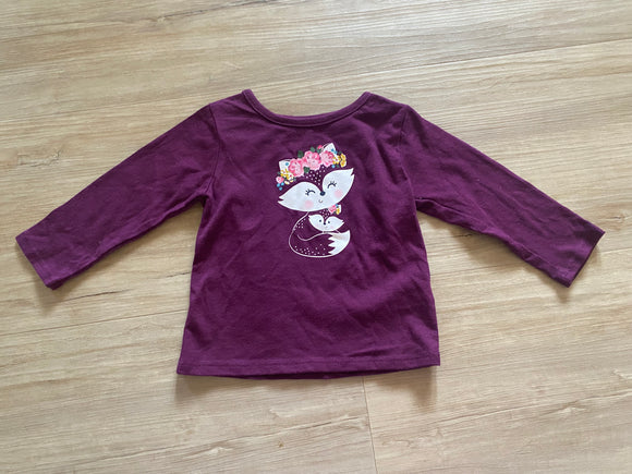 Garanimals Fox Long Sleeve, 6-9M