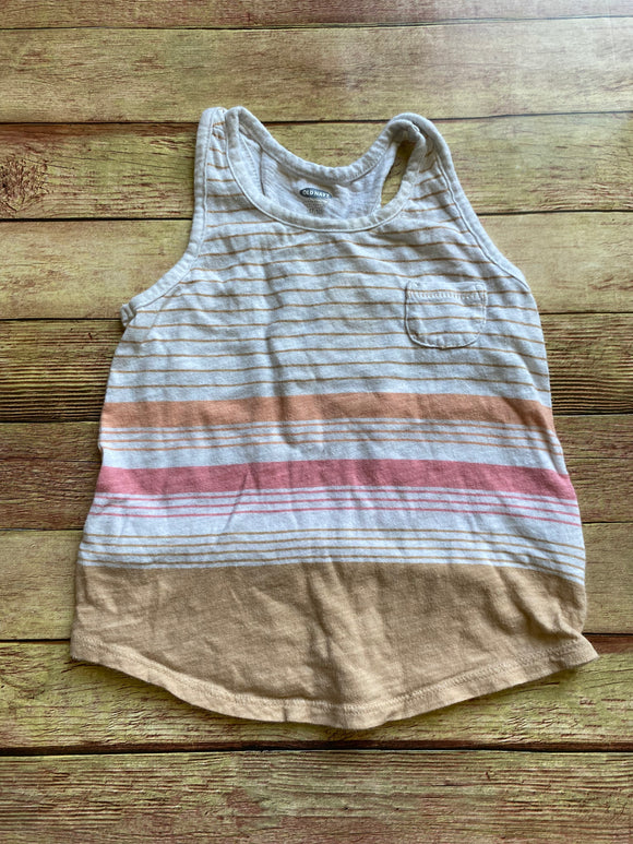 Striped Tank Top, 3T