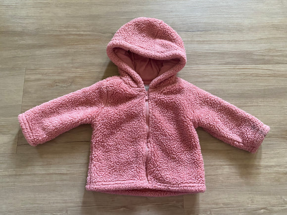 Carter's Pink Sherpa Jacket, 3-6M