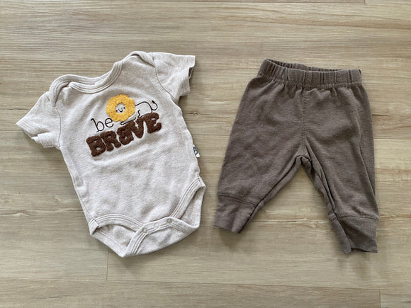 'Be Brave' Set, 0-3M