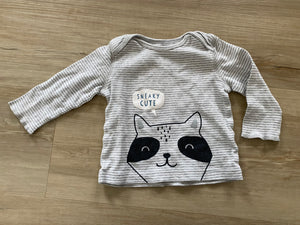 Sneaky Cute Long Sleeve, 6M