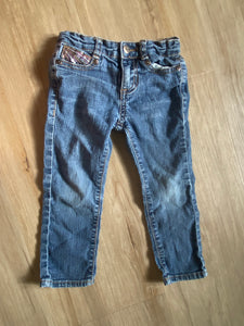 Arizona Embroidered/Sequence Jeans, 3Y