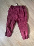 Children's Place Maroon Joggers, 2T