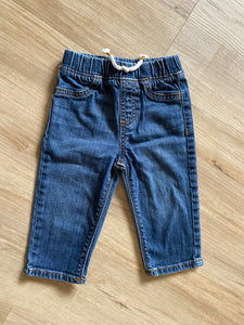 Jumping Beans Pull On Denim Pants, 12M