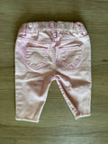 OshGosh Pink Pull On Denim Pants, 6M