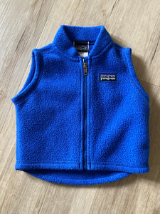 Patagonia Blue Fleece Vest, 3M