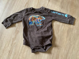 Carhartt Bear Onesie, 6M