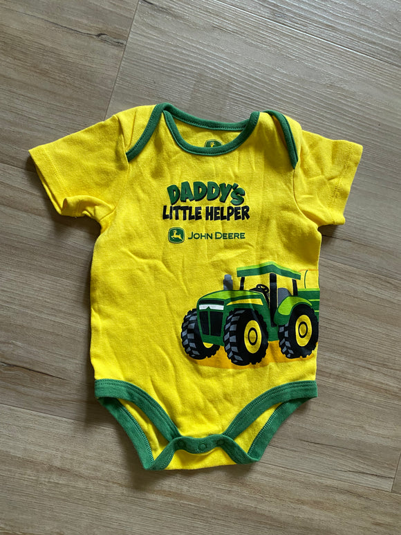 John Deere 'Daddy's Little Helper' Onesie, 9/12M