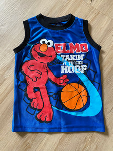 Sesame Street Elmo Athletic Tank, 2T