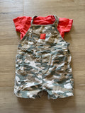 Carter's 'Cute Little Guy' Camo Overall Set, 3M