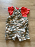 Carter's 'Cute Little Guy' Camo Overall Set, 3M