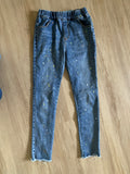 Cinyi Paint Spotted Pull On Jeans, 150/58 (Size 12)