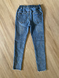 Cinyi Paint Spotted Pull On Jeans, 150/58 (Size 12)