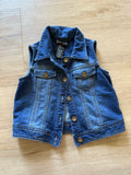 Cynthia Rowley Soft Denim Vest, 4T
