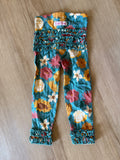Ruffle Butts Floral Leggings, 2T/3T
