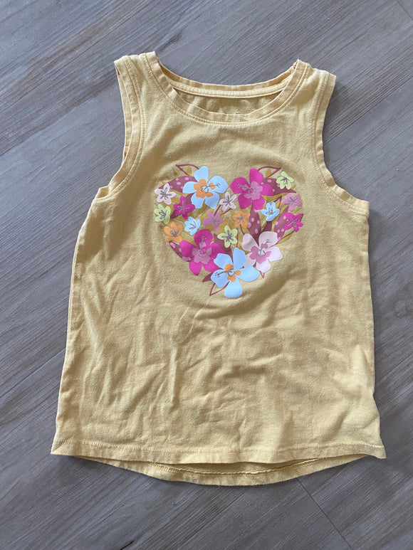 Cat & Jack Flower Tank, 5T