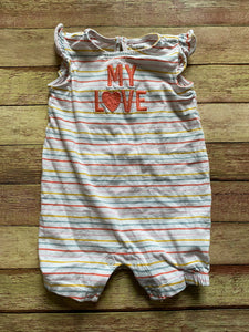 'My Love' Romper, 6M