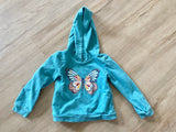 Butterfly Hooded Pullover, 4T