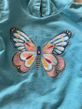 Butterfly Hooded Pullover, 4T