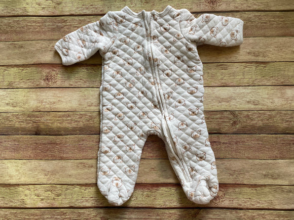 Bear Sleeper/Bodysuit, 6M