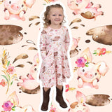 New P+L 'Charlotte the Pig' Dress, 3T