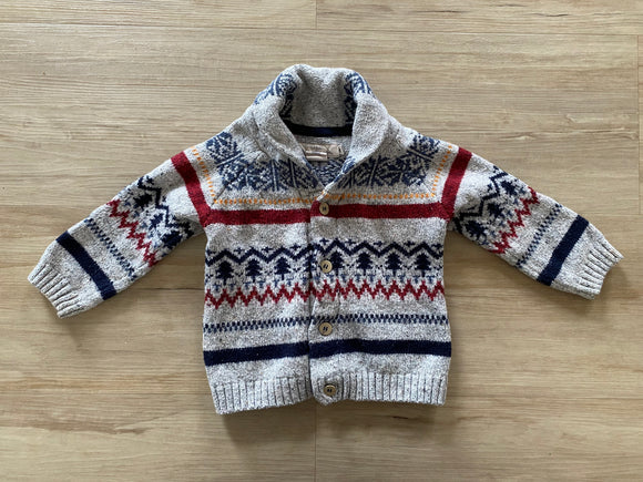 H&M Knitted Winter Sweater, 12-18M