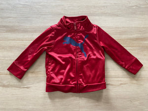 Red Puma Zip Up, 6-9M