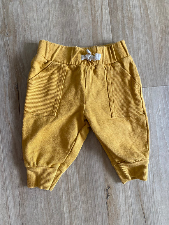 Carter's Mustard Colored Sweatpants, 3M