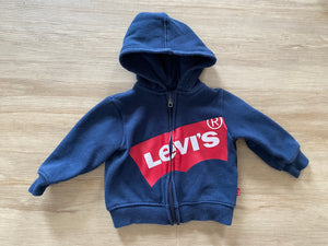 Levi's Zip Up Sweatshirt, 12M