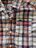 Pink/Blue Plaid Button Down, 18M