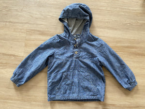 Lightweight Denim Pullover/Jacket, 5T