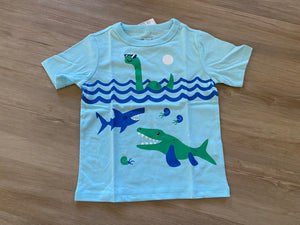 NWT Children's Place Shark/Dino Tee, 2T, 3T, 4T, 5T