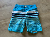 Old Navy Blue Striped Swim Trunks, M(8)