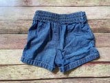 Pull On Denim Shorts, 4T