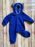 Animal Eared Fleece Bodysuit, 3-6M