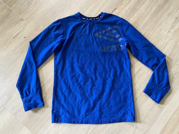 Umbro Blue Fleece Long Sleeve, L(12/14)