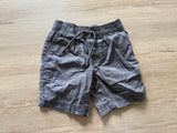 Basic Editions Grey Pull On Shorts, XS(4/5)