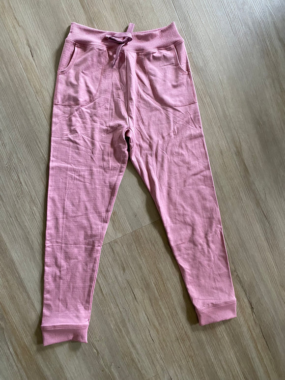 NWOT Love Ellie Pink Fleece Lined Joggers, XL (14)