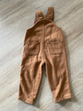 Carhartt Brown Cotton Overalls, 24M