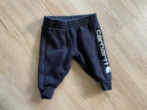 Carhartt Black Sweatpants, 6M