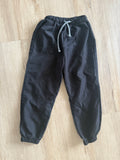 Shein Black Windbreaker Jogger Pants, 4Y