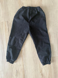 Shein Black Windbreaker Jogger Pants, 4Y