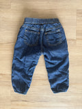 baby Gap Pull On Fleece Lined Jeans, 18-24M