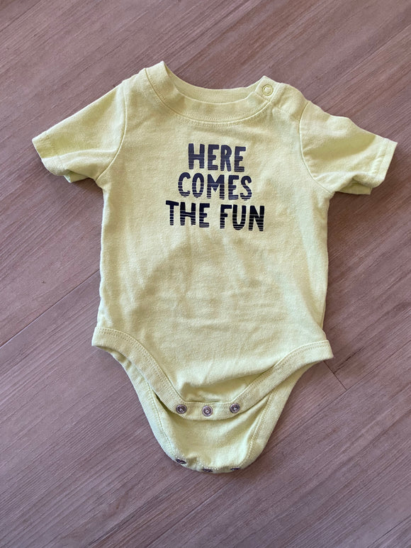 Garanimals 'Here Comes The Fun' Onesie, 0-3M